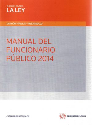 Carátula de Manual del funcionario público 2014