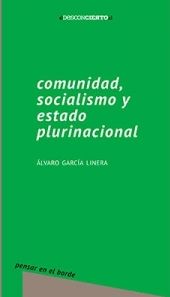 Carátula de Comunidad, socialismo y estado plurinacional