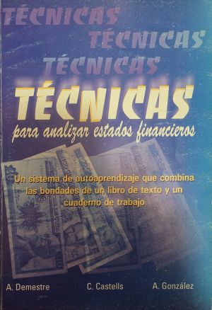 Carátula de Técnicas para analizar estados financieros