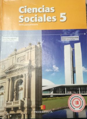 Carátula de Ciencias Sociales 5 - Primaria