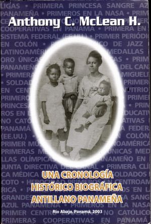 Carátula de Una cronología histórica biográfica antillana panameña