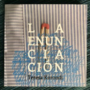 Carátula de La enunciación