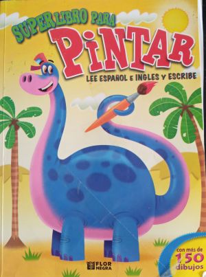 Carátula de Súper libro para pintar