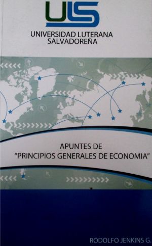 Carátula de Apuntes de principios generales de economia